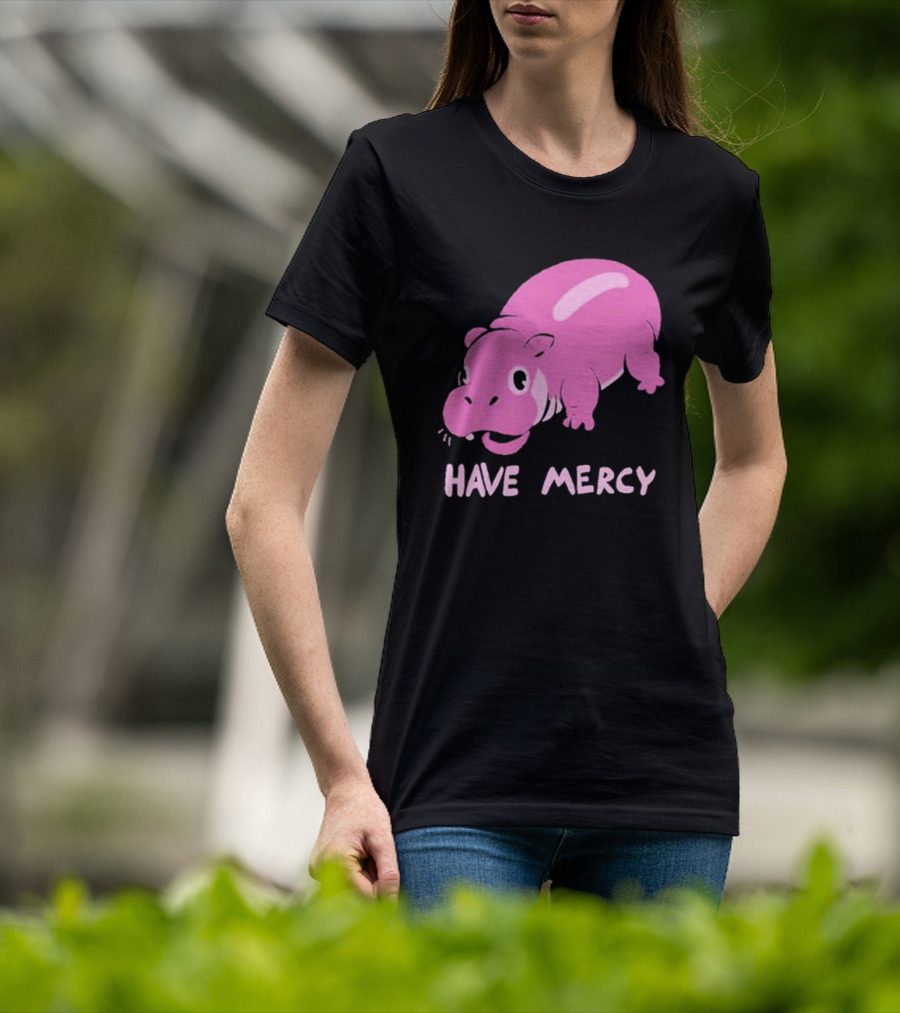 Have Mercy Pink Hippo T-Shirt