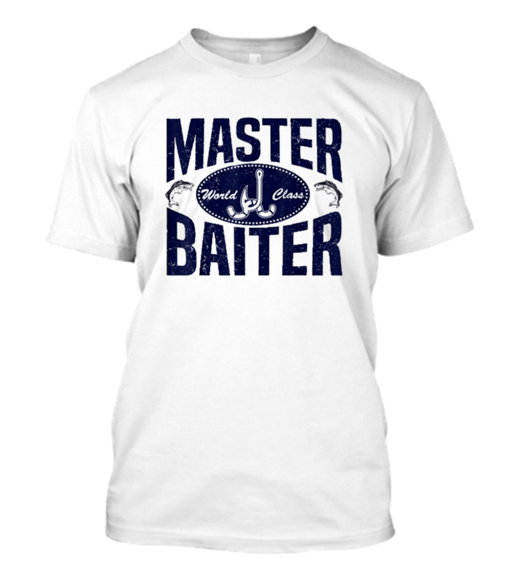 World Class Master Baiter Fishing Bait Hooks T-Shirt