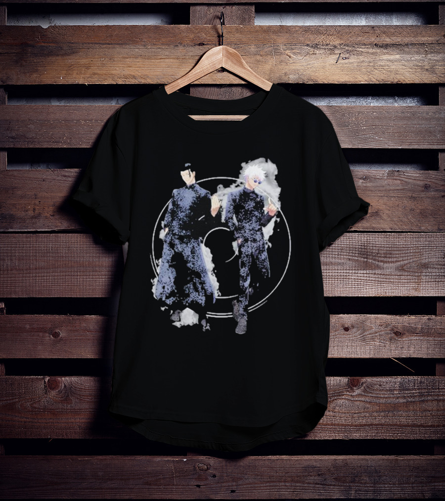 Jujutsu Kaisen Gojo Geto Betta Fish Circle T-Shirt