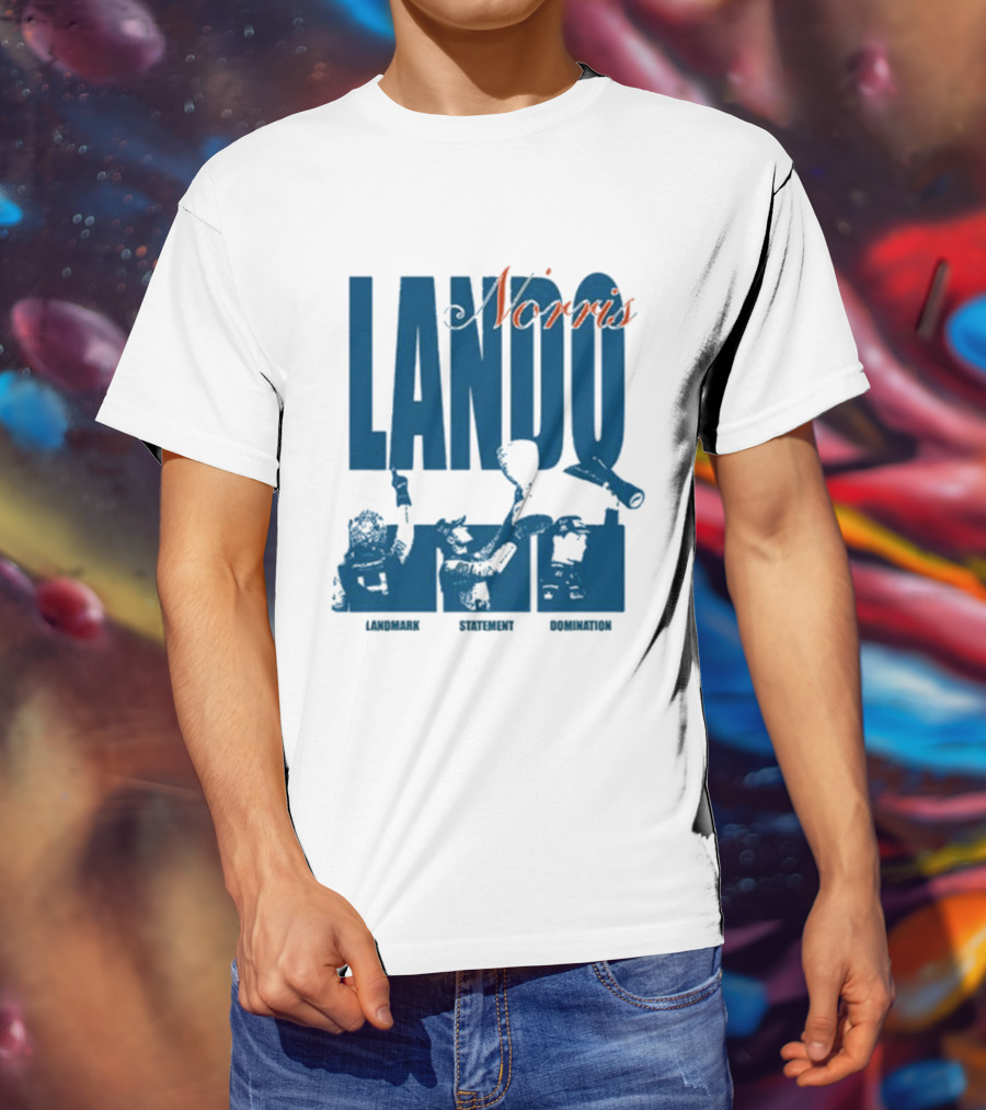 Lando Norris Landmark Statement Dominance T-Shirt