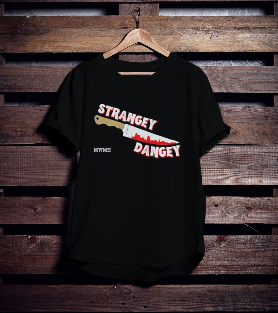 Mwmh Strangey Dangey Bloody Knife T-Shirt