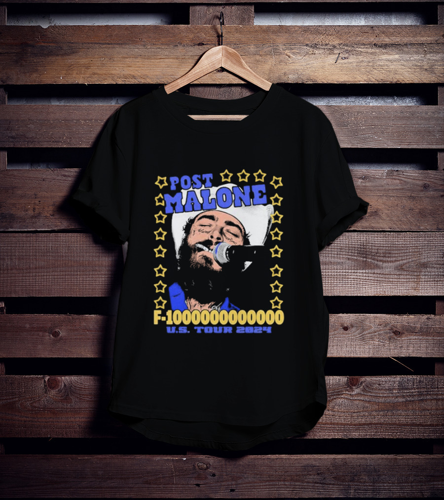 Post Malone F-1000000000000 U.S. Tour T-Shirt