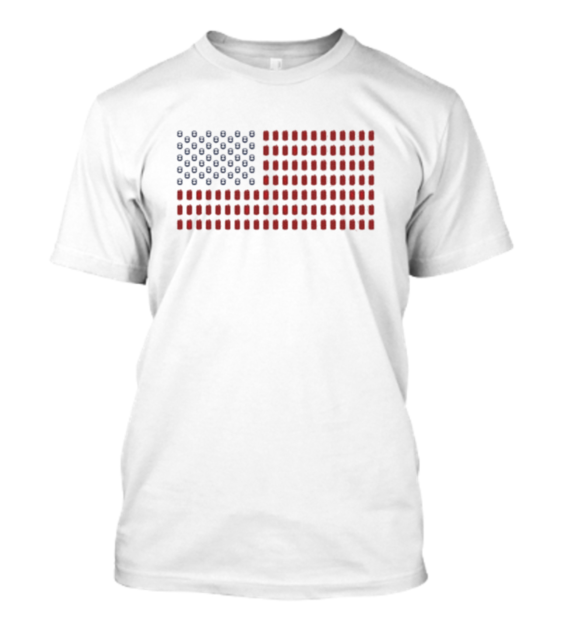 Canada Flag Pocket American Flag T-Shirt