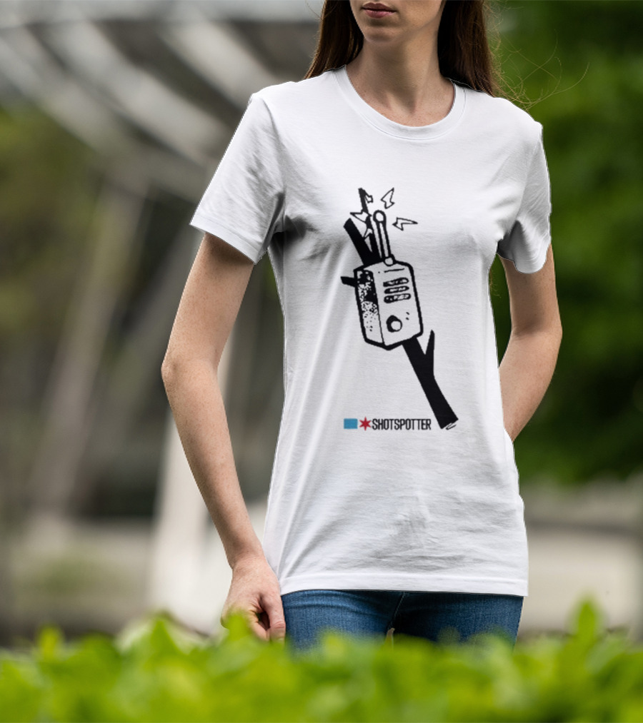 Raymond Lopez Walkie-Talkie Shotspotter Broken Signal T-Shirt