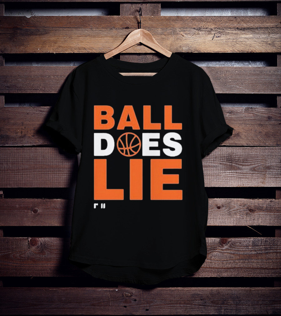 Ball Does Lie Basketball Refmasters T-Shirt