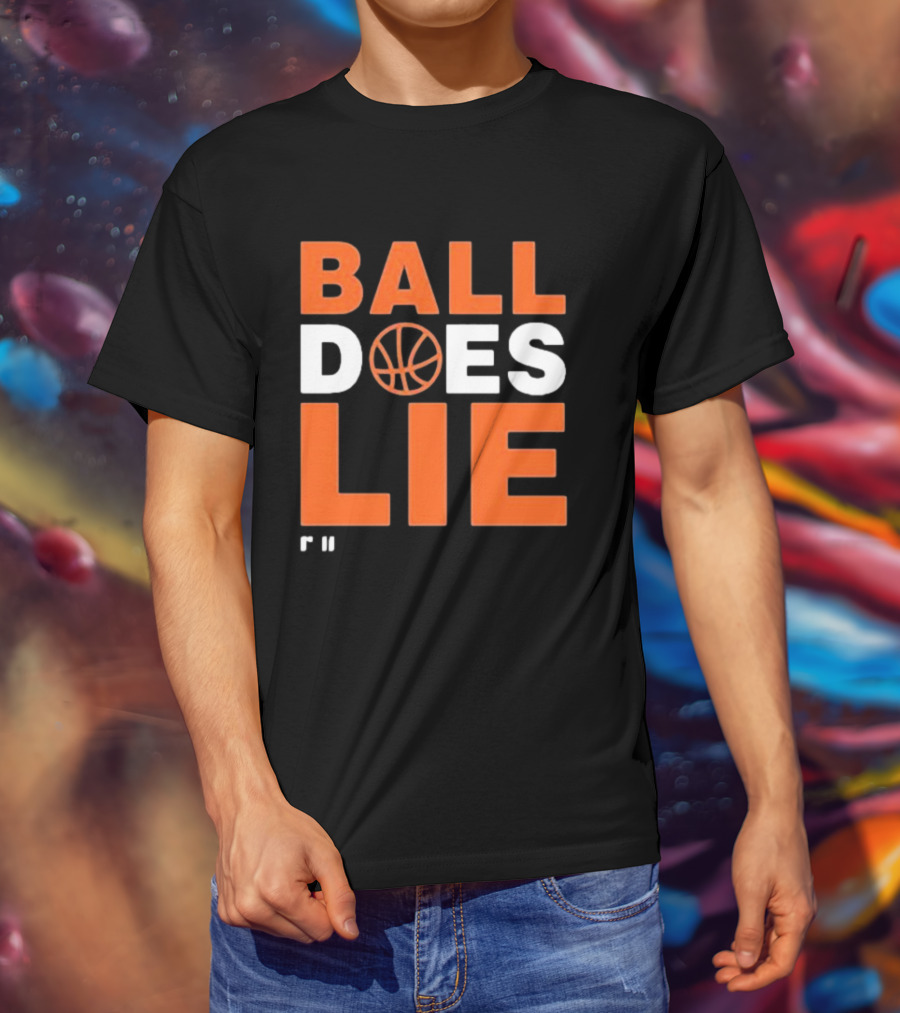 Ball Does Lie Basketball Refmasters T-Shirt