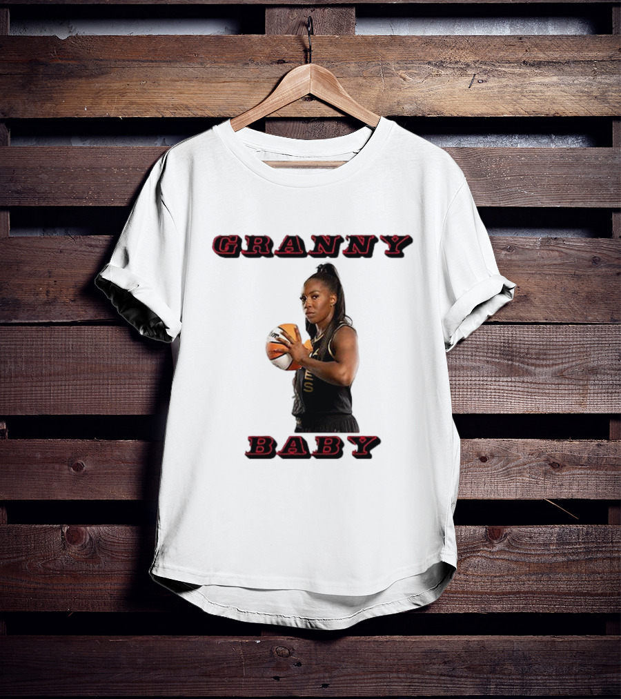 Granny Baby Basketball Player Chelsea Gray Ball Handling T-Shirt