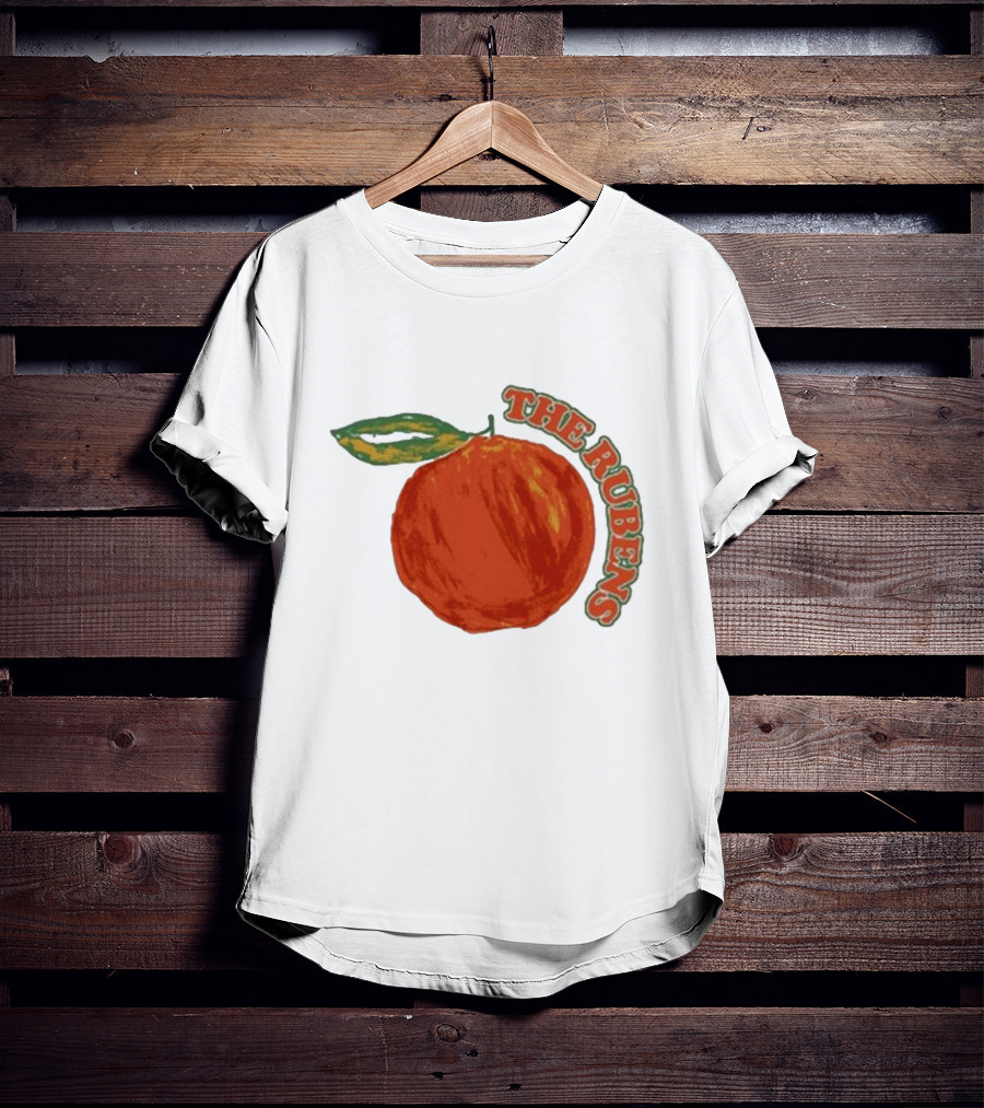 The Rubens Orange Artwork Soda T-Shirt