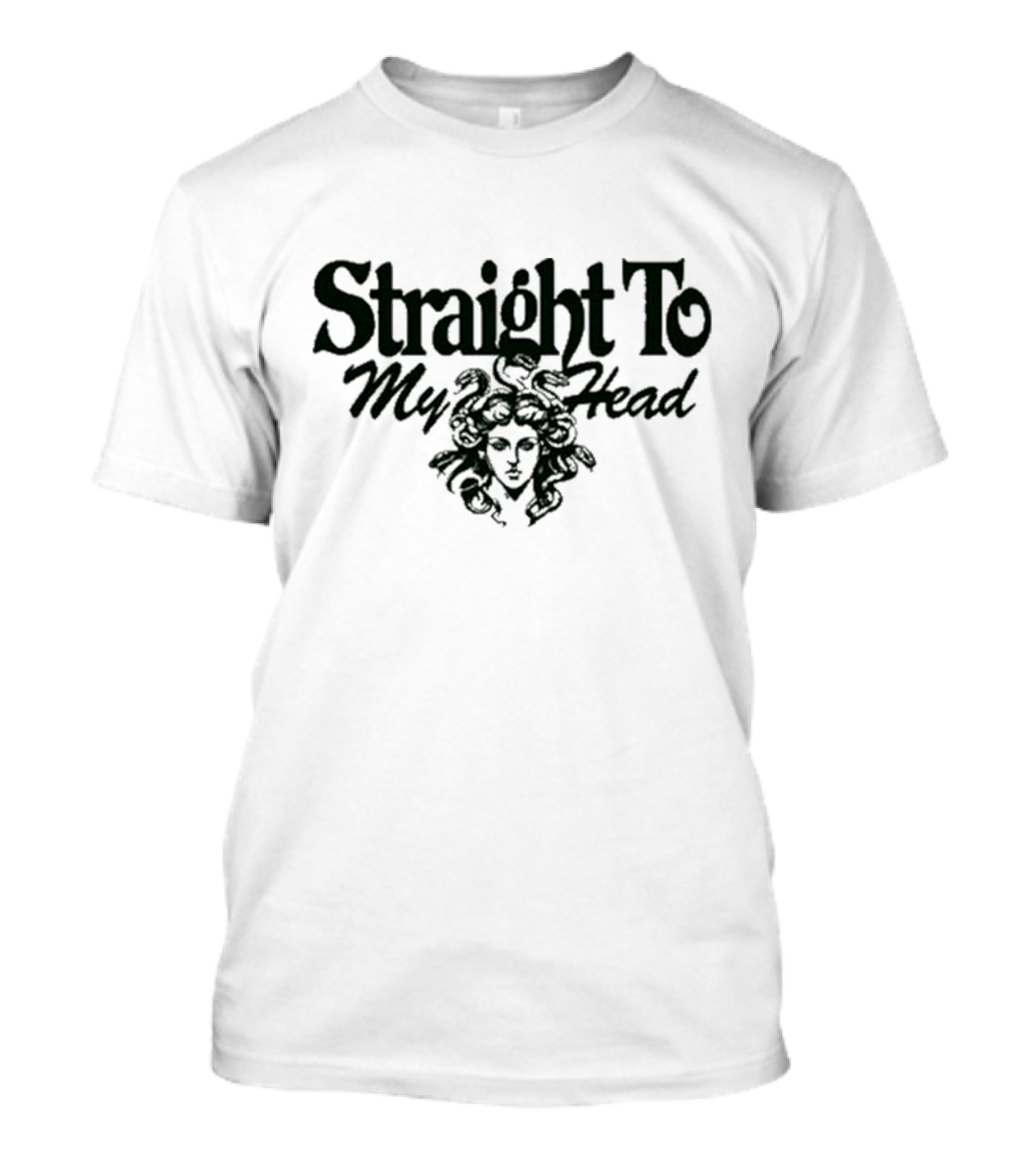 Straight To My Head Medusa Artwork By You Me At Six T-Shirt
