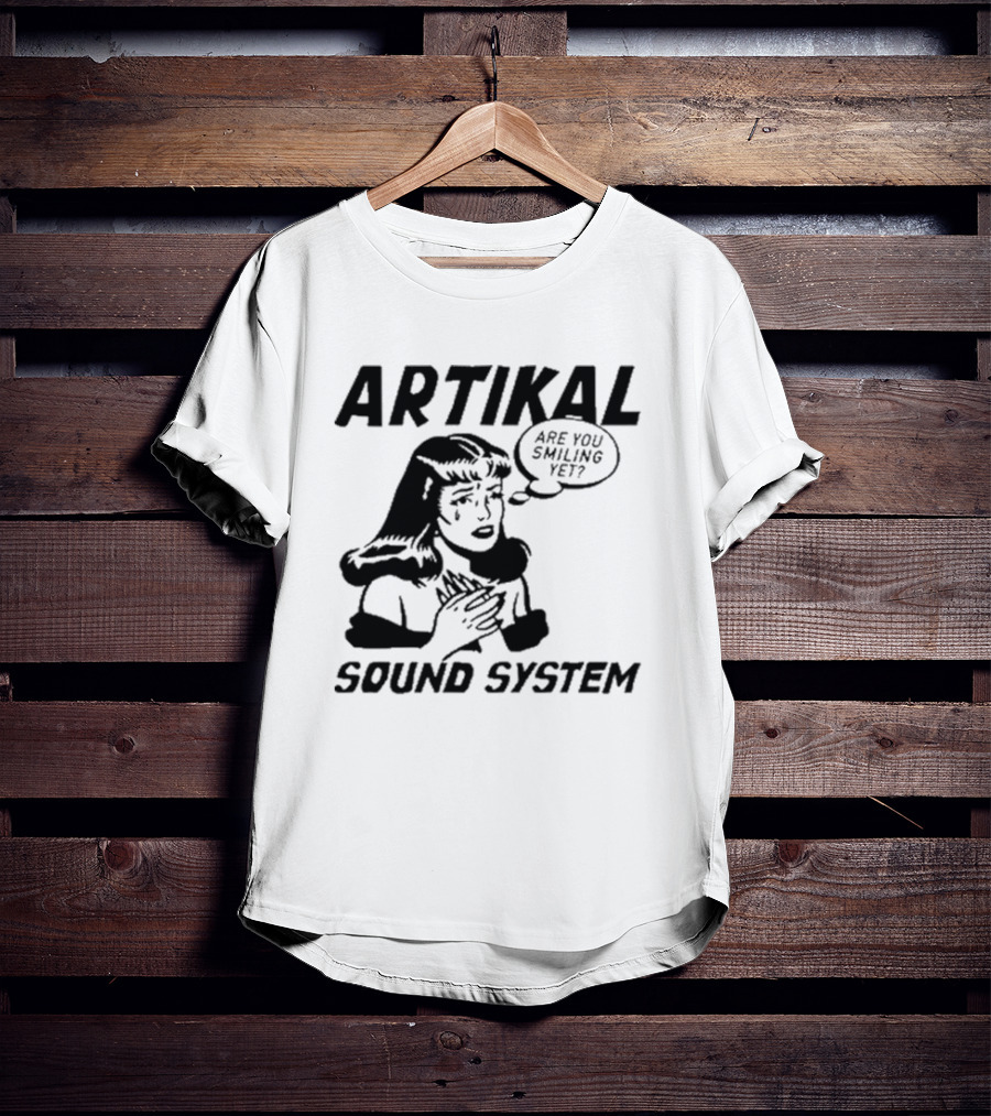 Artikal Sound System Are You Smiling Yet Comic T-Shirt