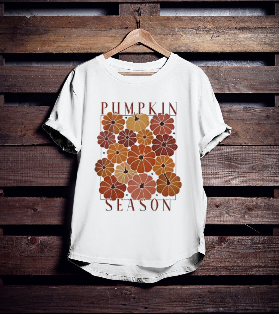 Pumpkin Season Autumn Harvest Bounty T-Shirt