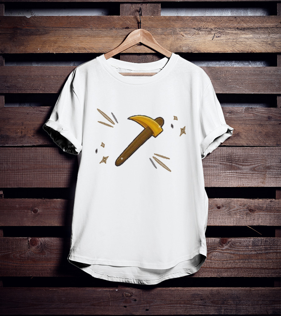 Christopher Escalante Golden Hoe Pickaxe Blast T-Shirt