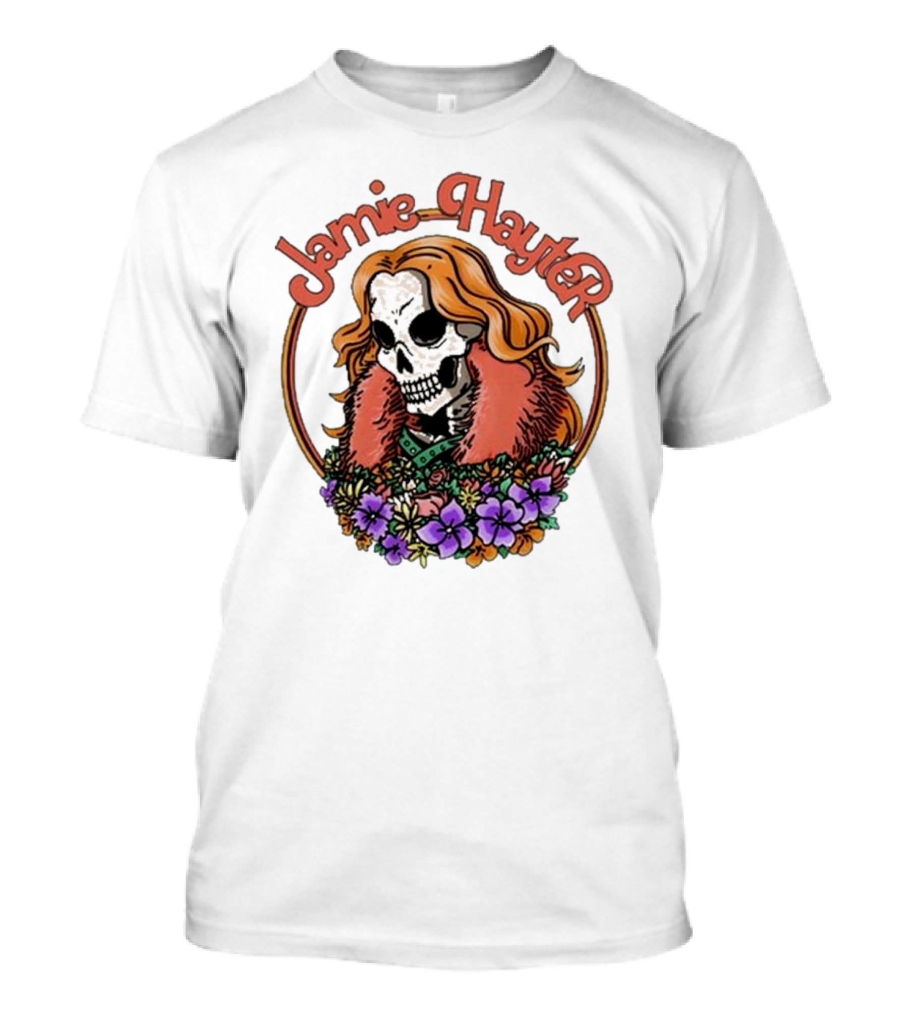 Jamie Hayter Skull Floral T-Shirt