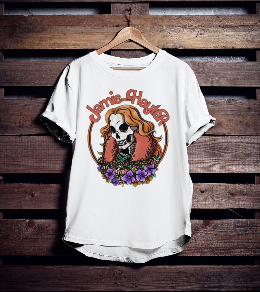 Jamie Hayter Skull Floral T-Shirt