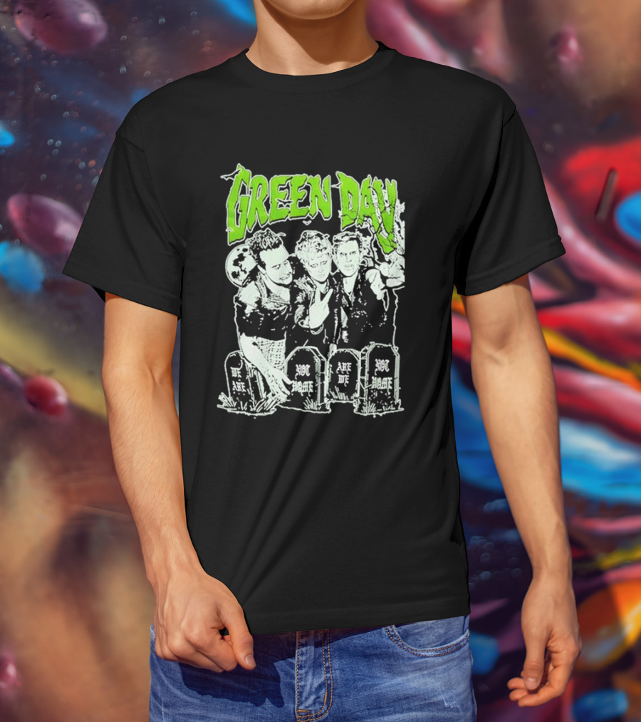 Green Day Zombies You Are We Are Glow-In-The-Dark T-Shirt