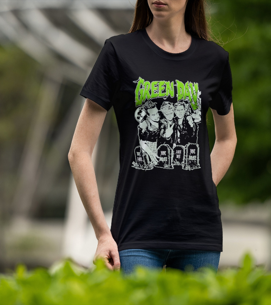Green Day Zombies You Are We Are Glow-In-The-Dark T-Shirt
