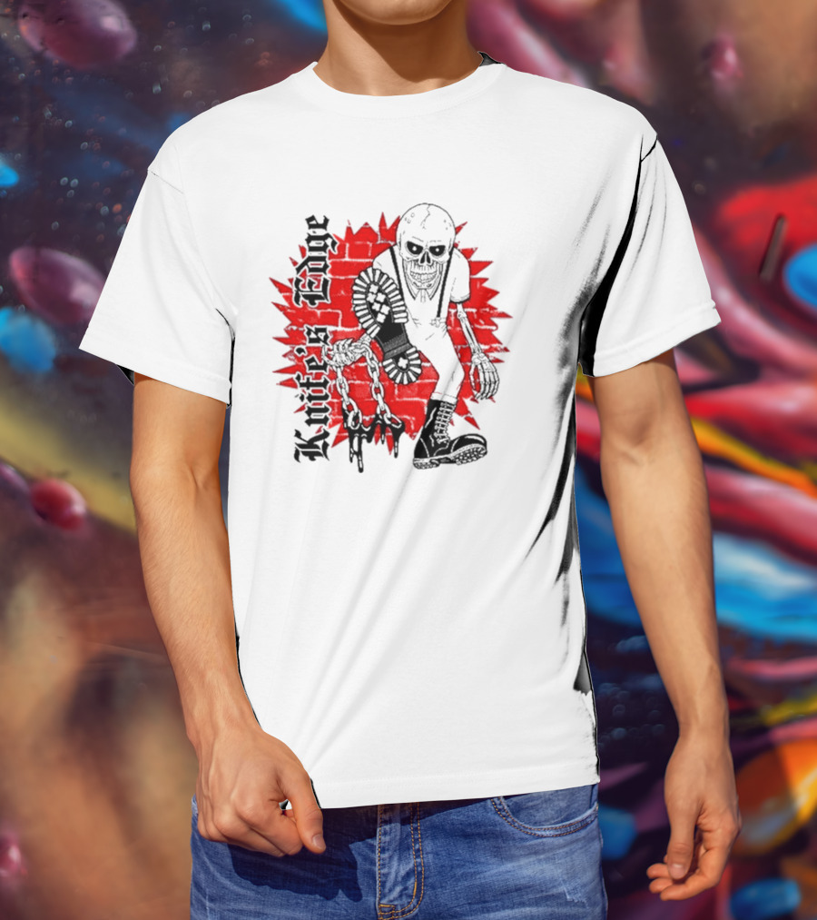 Knife's Edge Skeleskin Softstyle T-Shirt