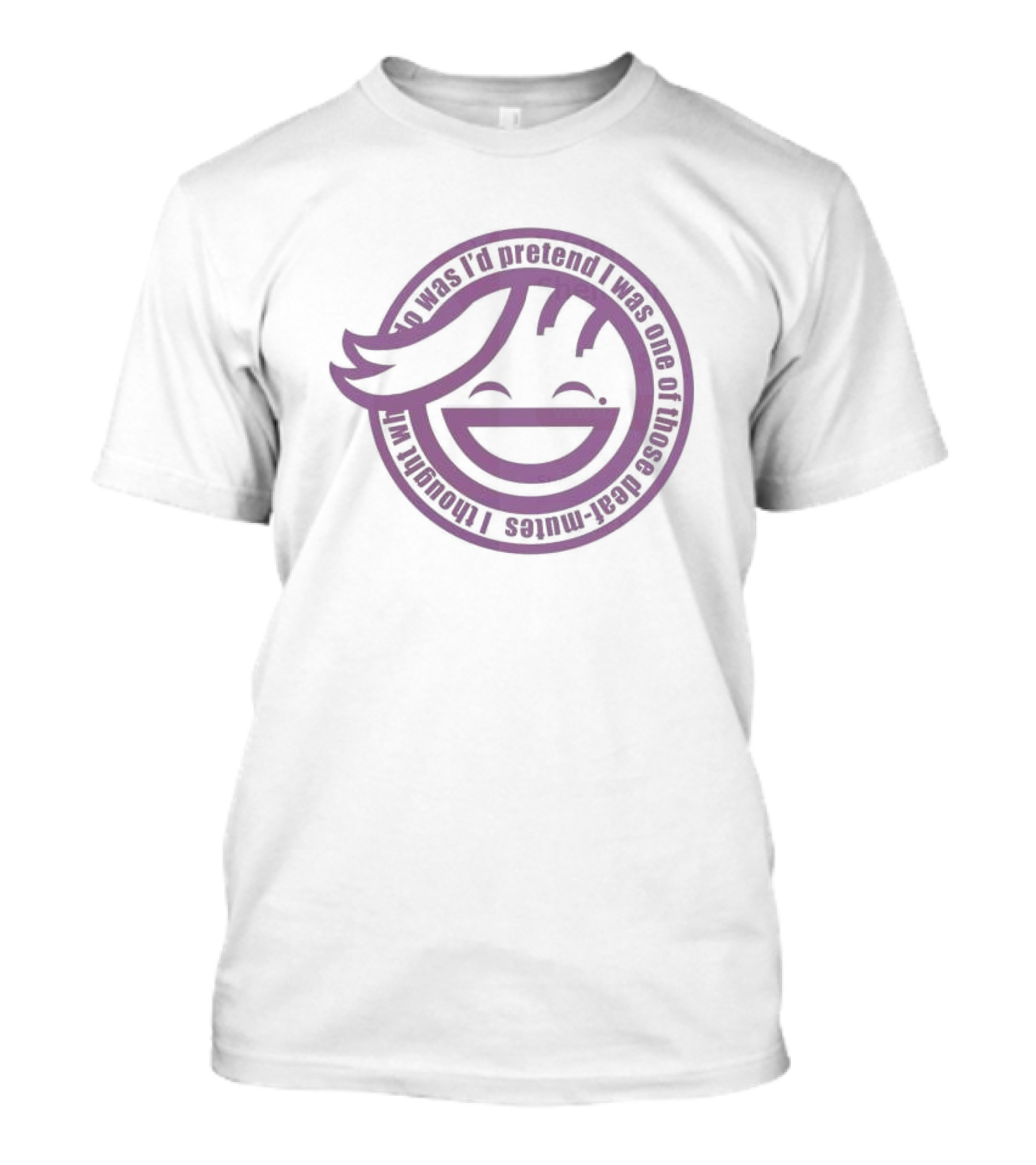 The Laughing Man I Was One Of Those Deaf-Mutes Ghost In The Shell T-Shirt