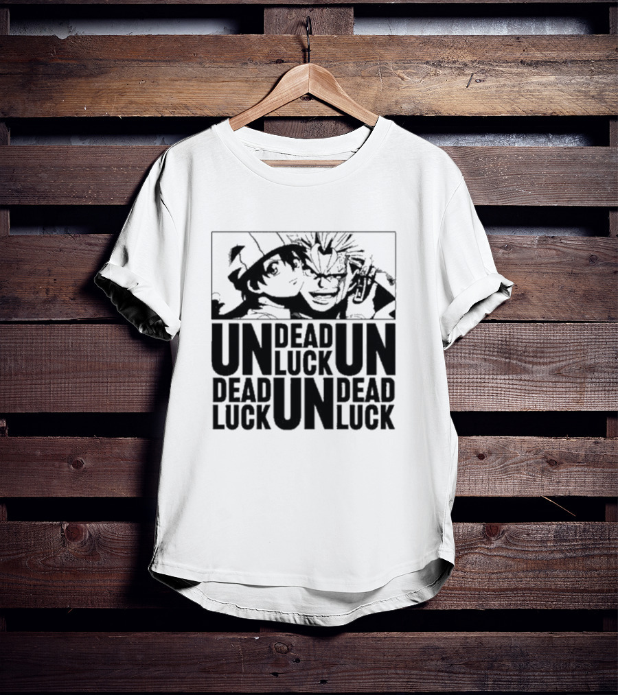Undead Unluck Fuuko Izumo Andy Victor Dead Luck Union T-Shirt