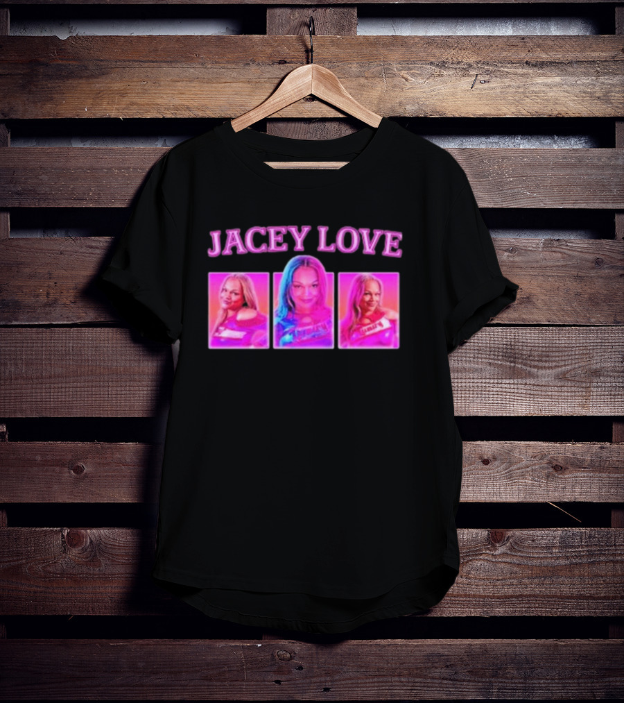 Jacey Love 90s Nostalgia Pop Art Triptych T-Shirt