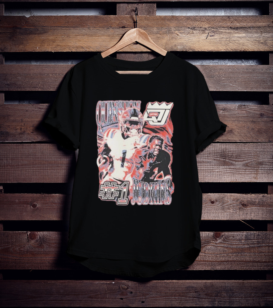 Quinshon Judkins #1 Football RJ T-Shirt