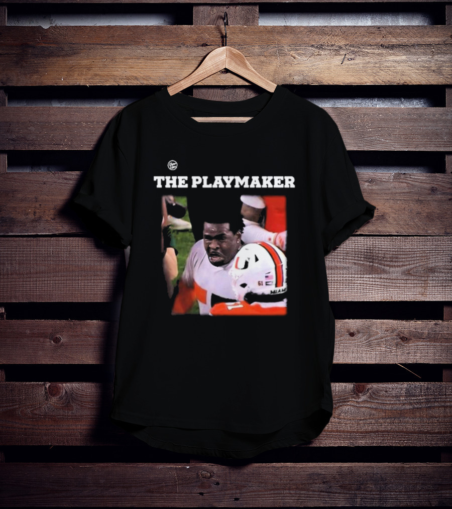 The Playmaker Michael Irvin Miami Hurricanes T-Shirt