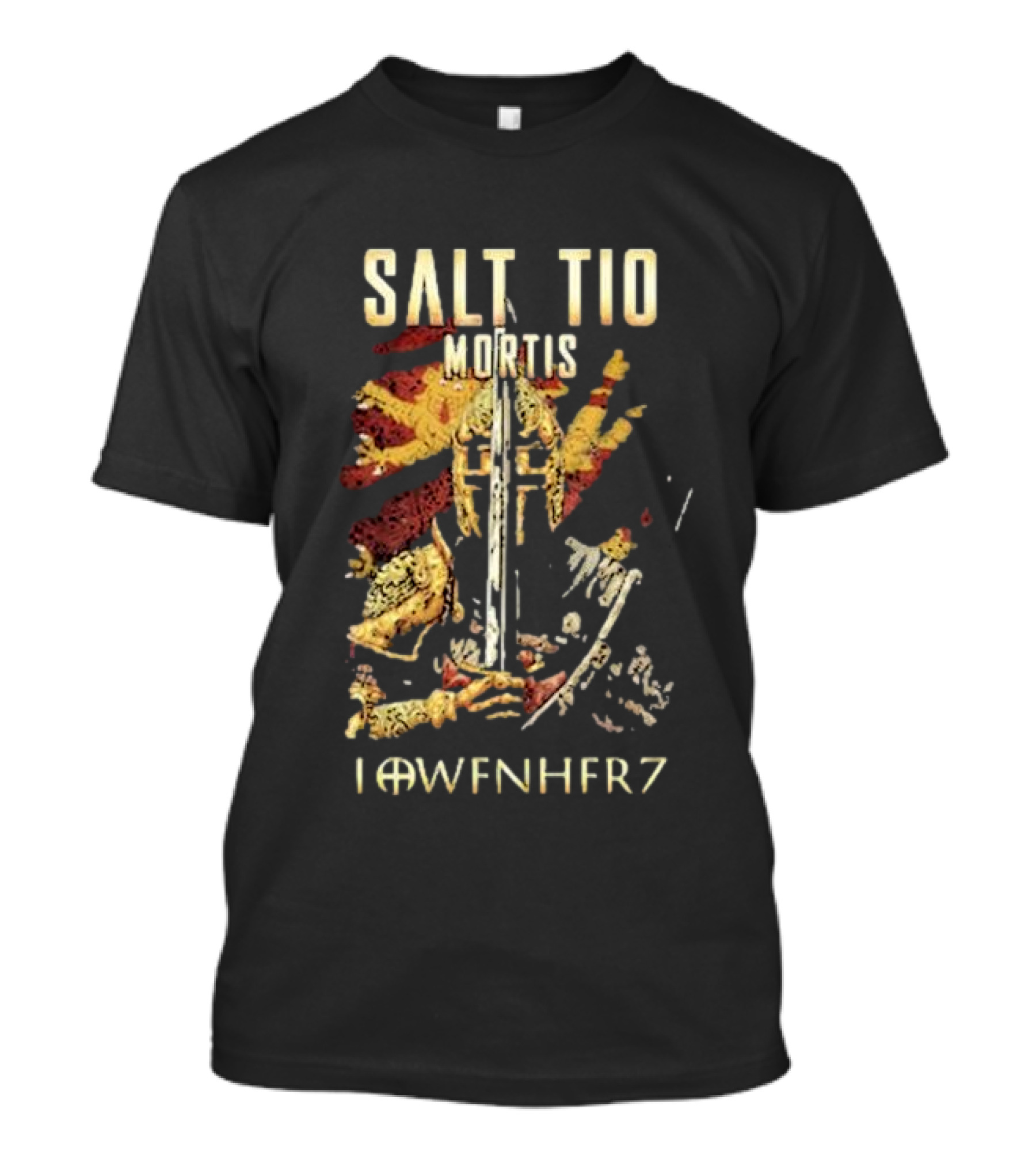 Saltatio Mortis Lowenherz Medieval Warrior Design Bravado Loose Fit Girlie T-Shirt