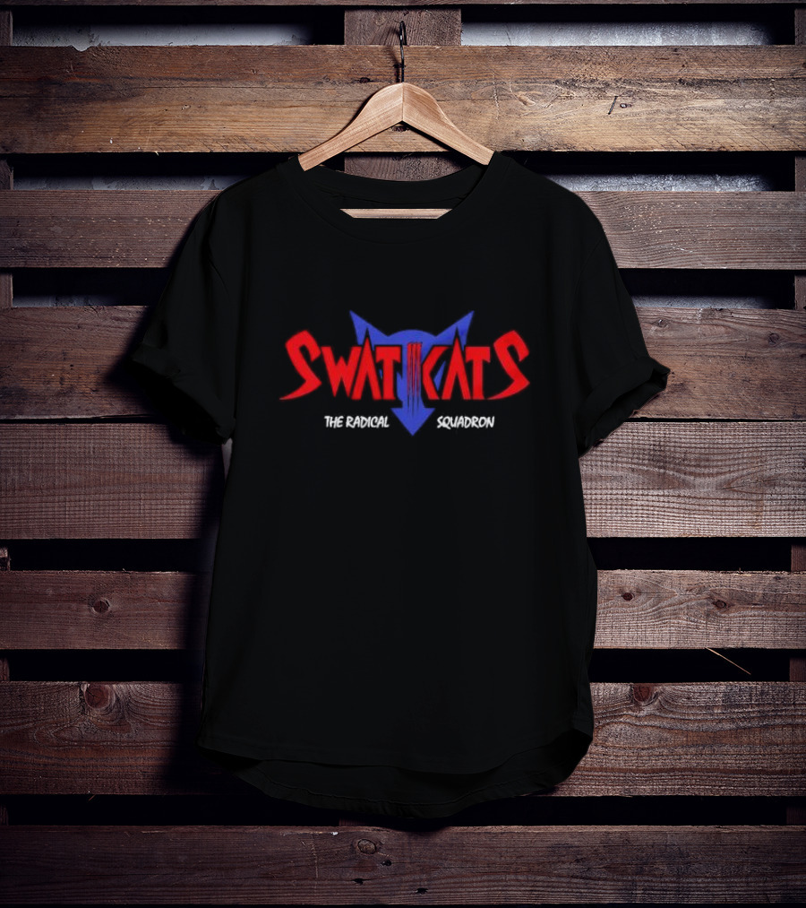 Swat Kats The Radical Squadron Logo Classic Animation Series T-Shirt