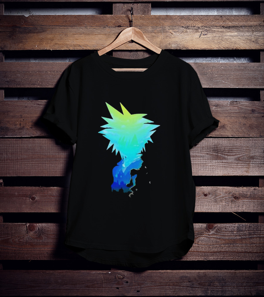 The Key Donnie Spiky Neon Profile T-Shirt