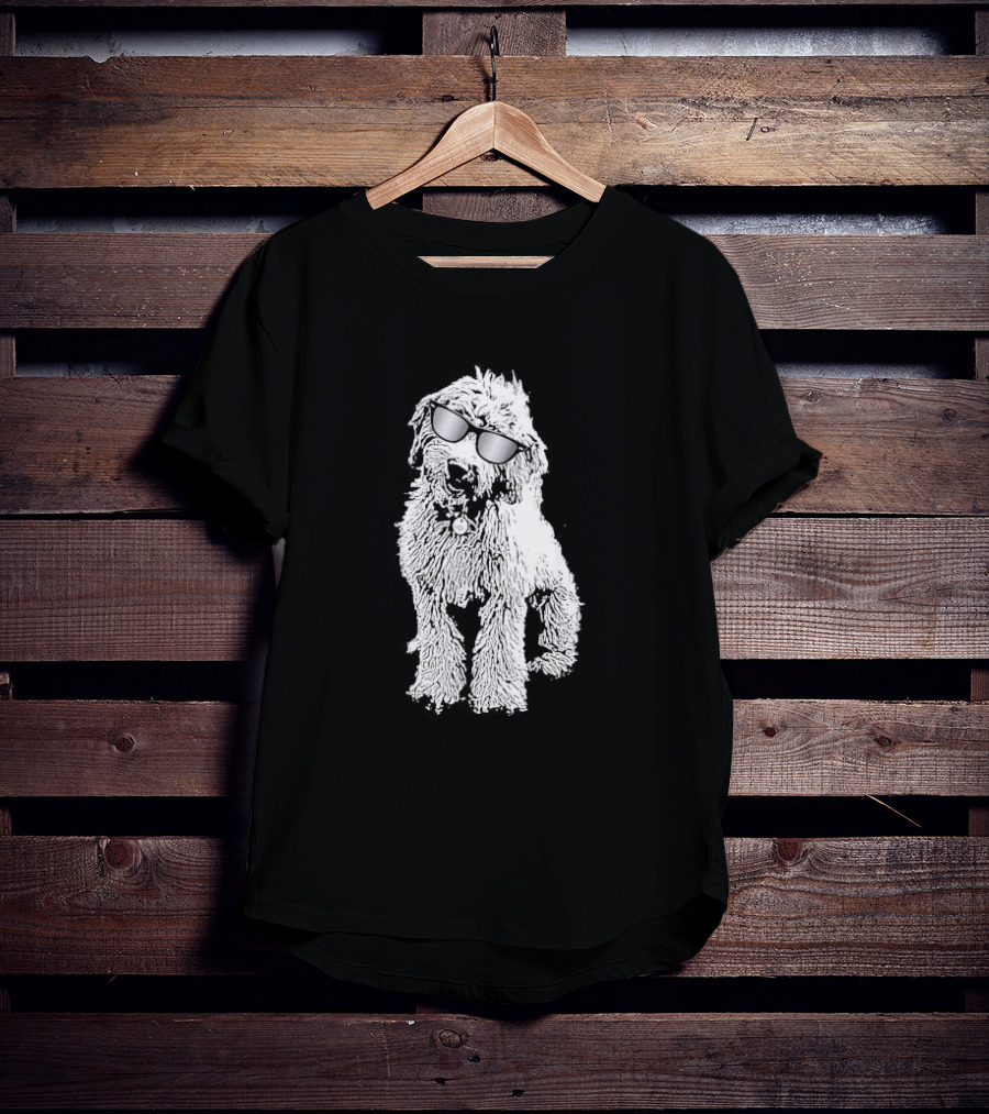 Golden Doodle With Sunglasses T-Shirt
