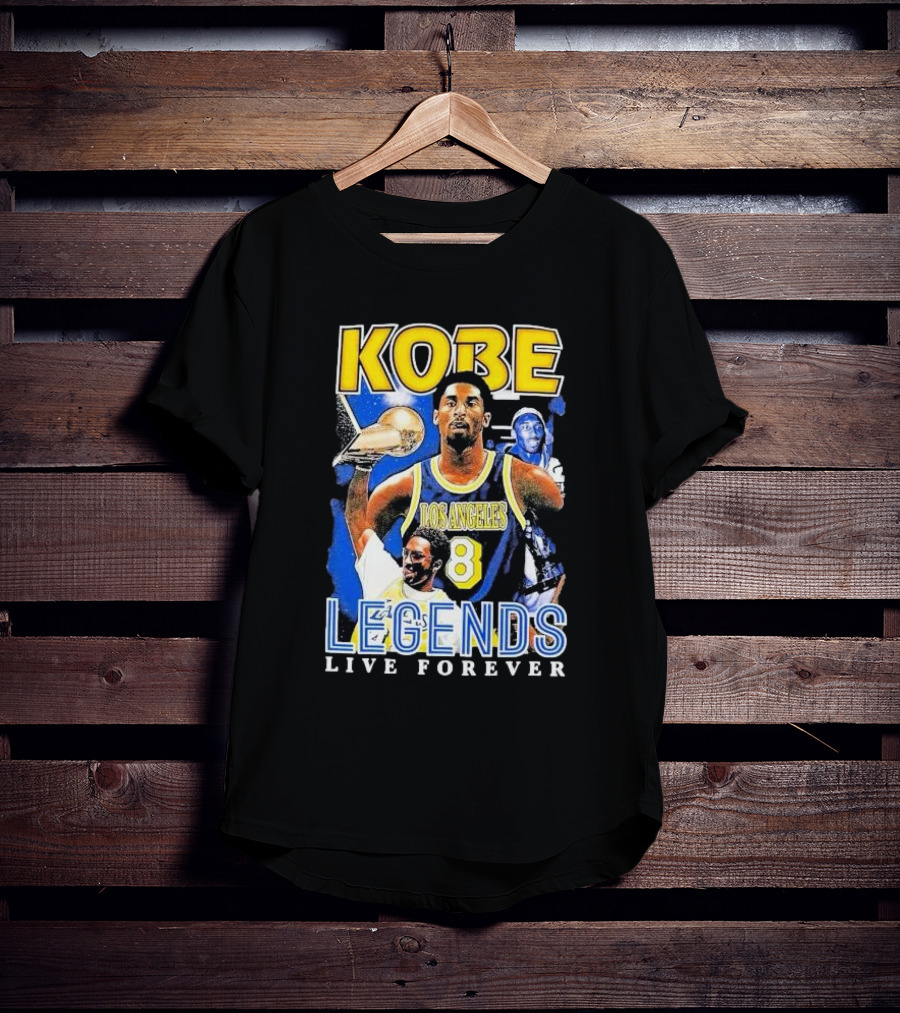 Kobe Los Angeles 8 Legends Live Forever T-Shirt