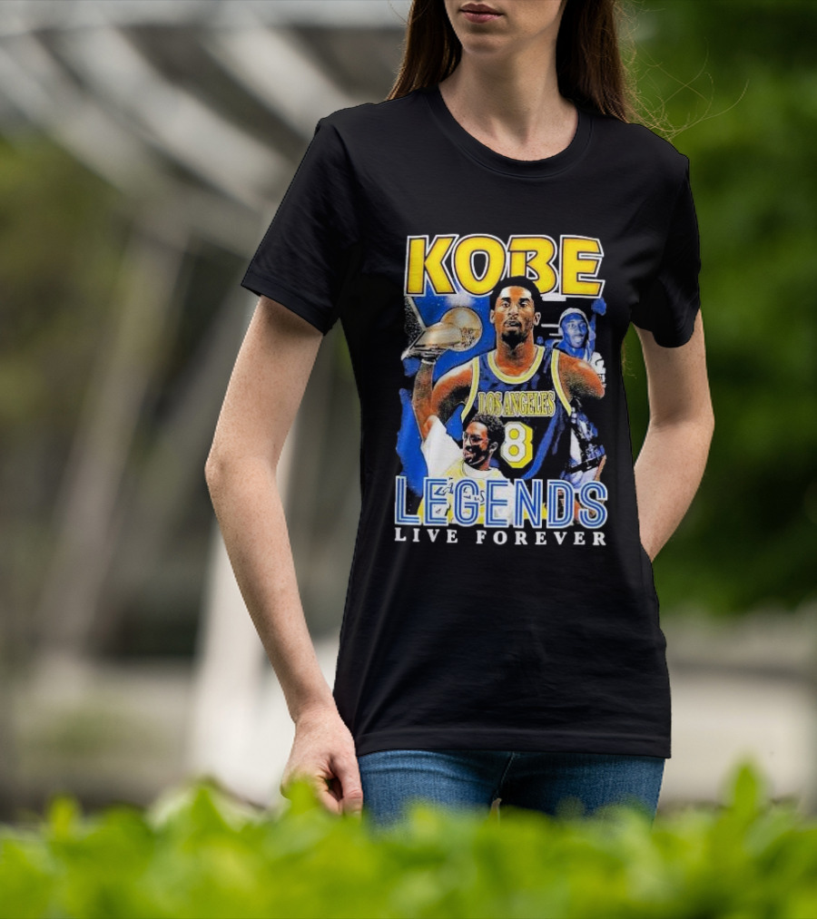 Kobe Los Angeles 8 Legends Live Forever T-Shirt