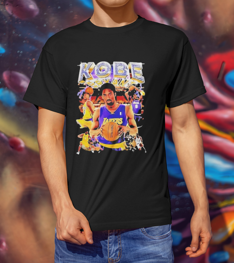 Kobe Bryant Lakers Basketball T-Shirt