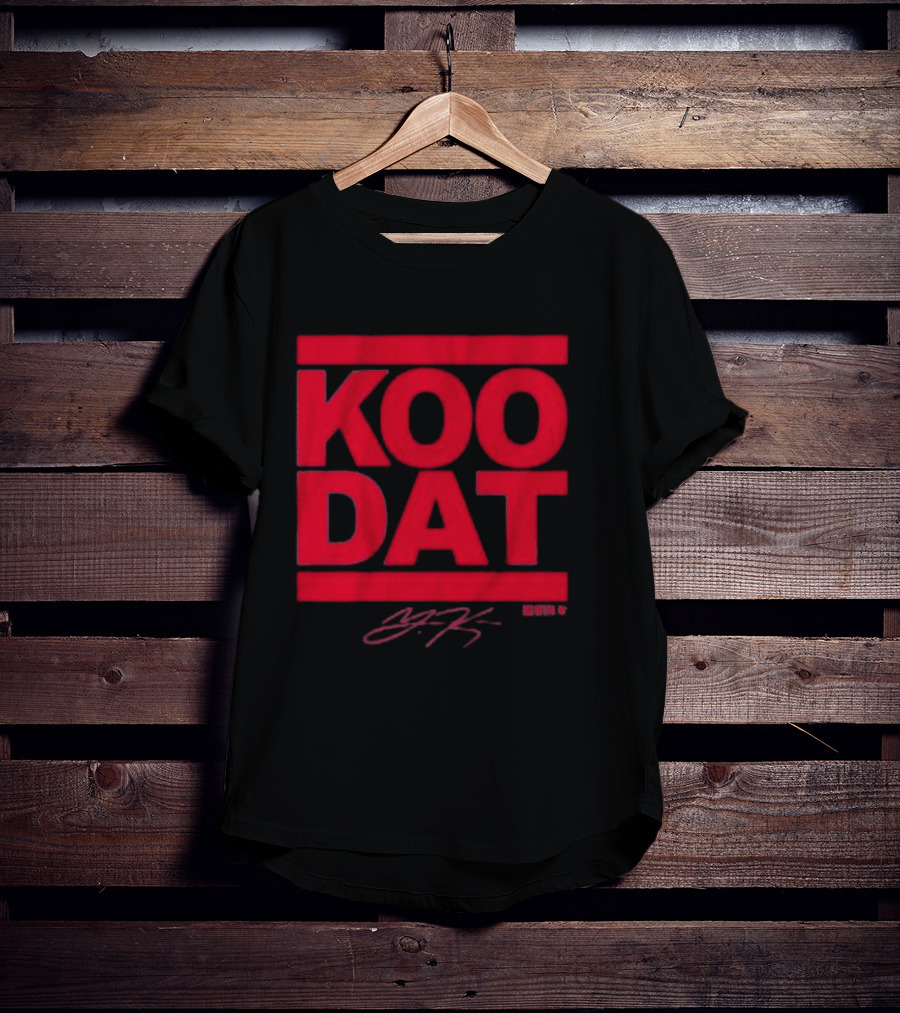 Younghoe Koo Koo Dat Red Signature T-Shirt