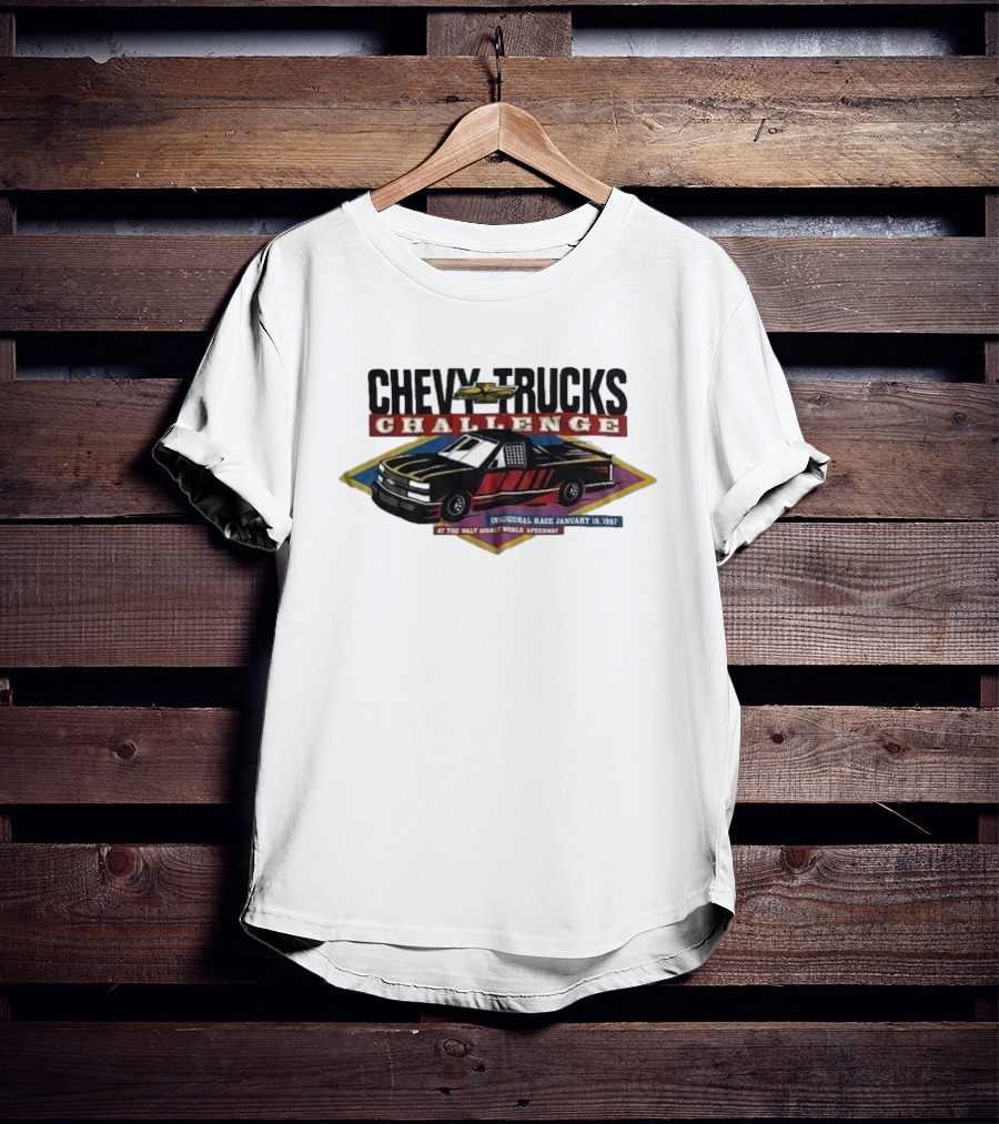 Chevy Trucks Challenge Inaugural Race January 19, 1997 At The Walt Disney World Speedway T-Shirt