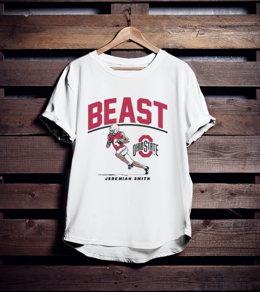 Ohio State Football Beast Jeremiah Smith T-Shirt