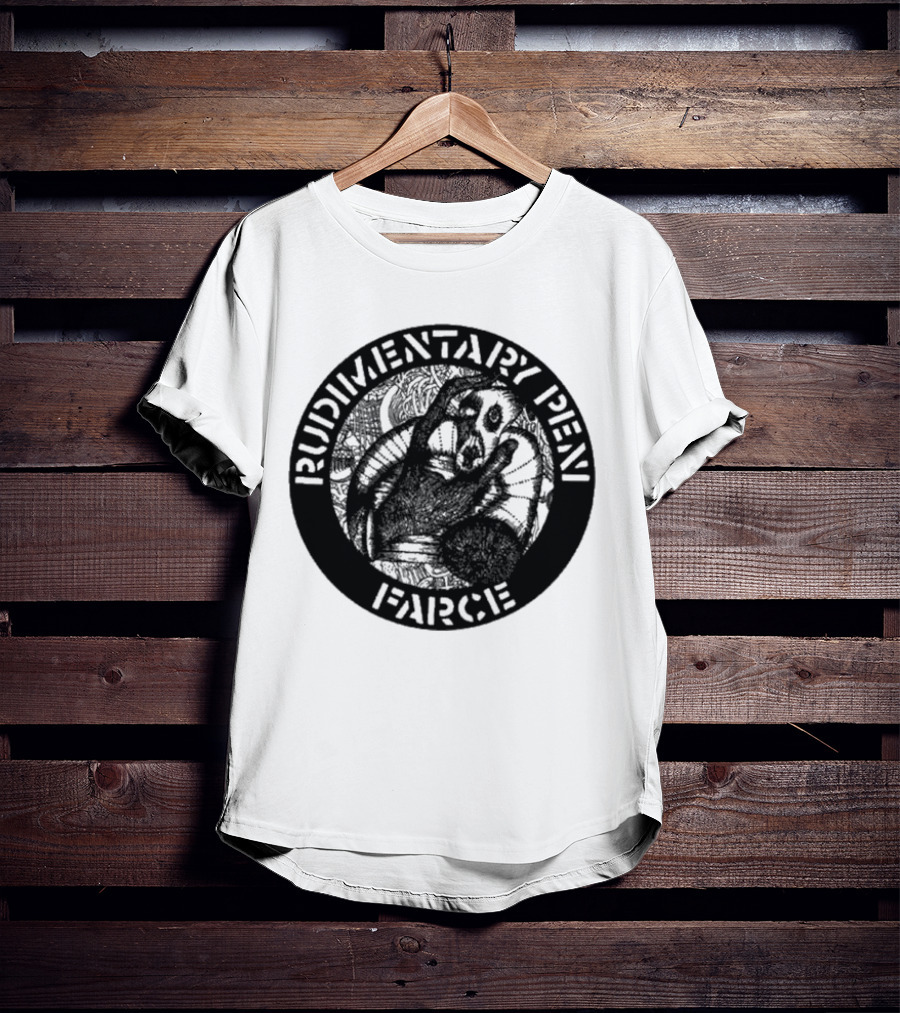 Rudimentary Peni Farce Album T-Shirt