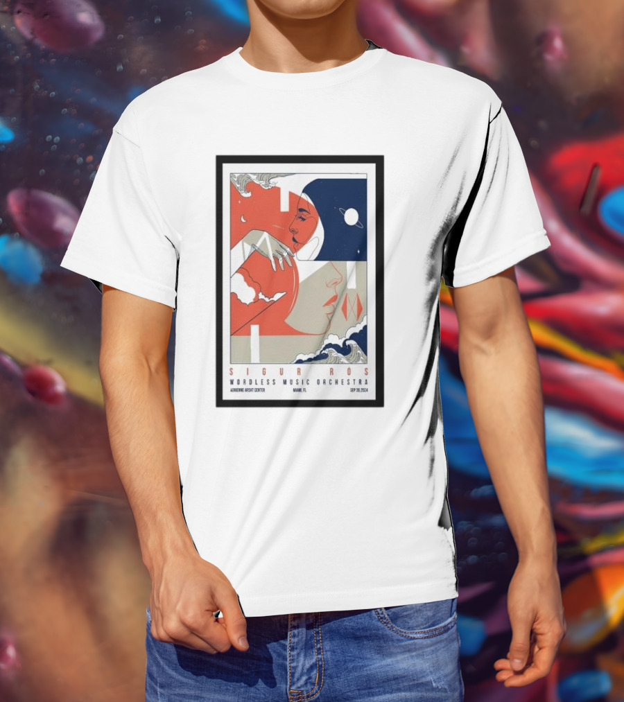 Sigur Ros Wordless Music Orchestra Adrienne Arsht Center Miami FL Sep 30 T-Shirt