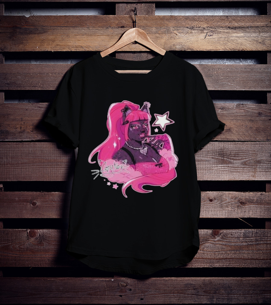 Monster High Catty Noir Pink Star Glam T-Shirt