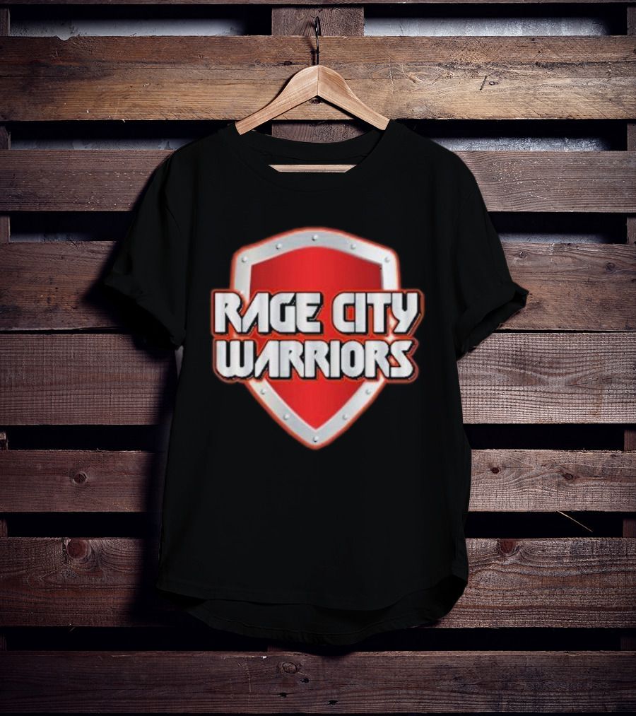Rage City Warriors Shield Emblem T-Shirt