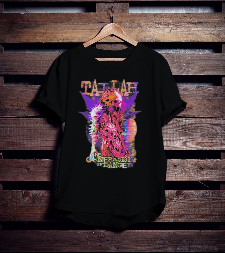 Tallah The Generation Of Danger Nomad Vibrant Skull Warrior T-Shirt