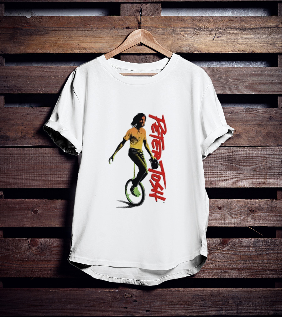 Peter Tosh Unicycle Ride Musician T-Shirt