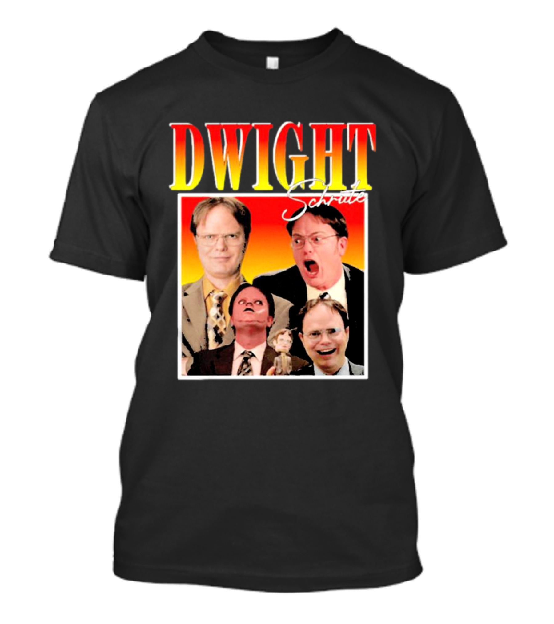 DWIGHT Schrute Michael Scott Iconic Moments Collage T-Shirt