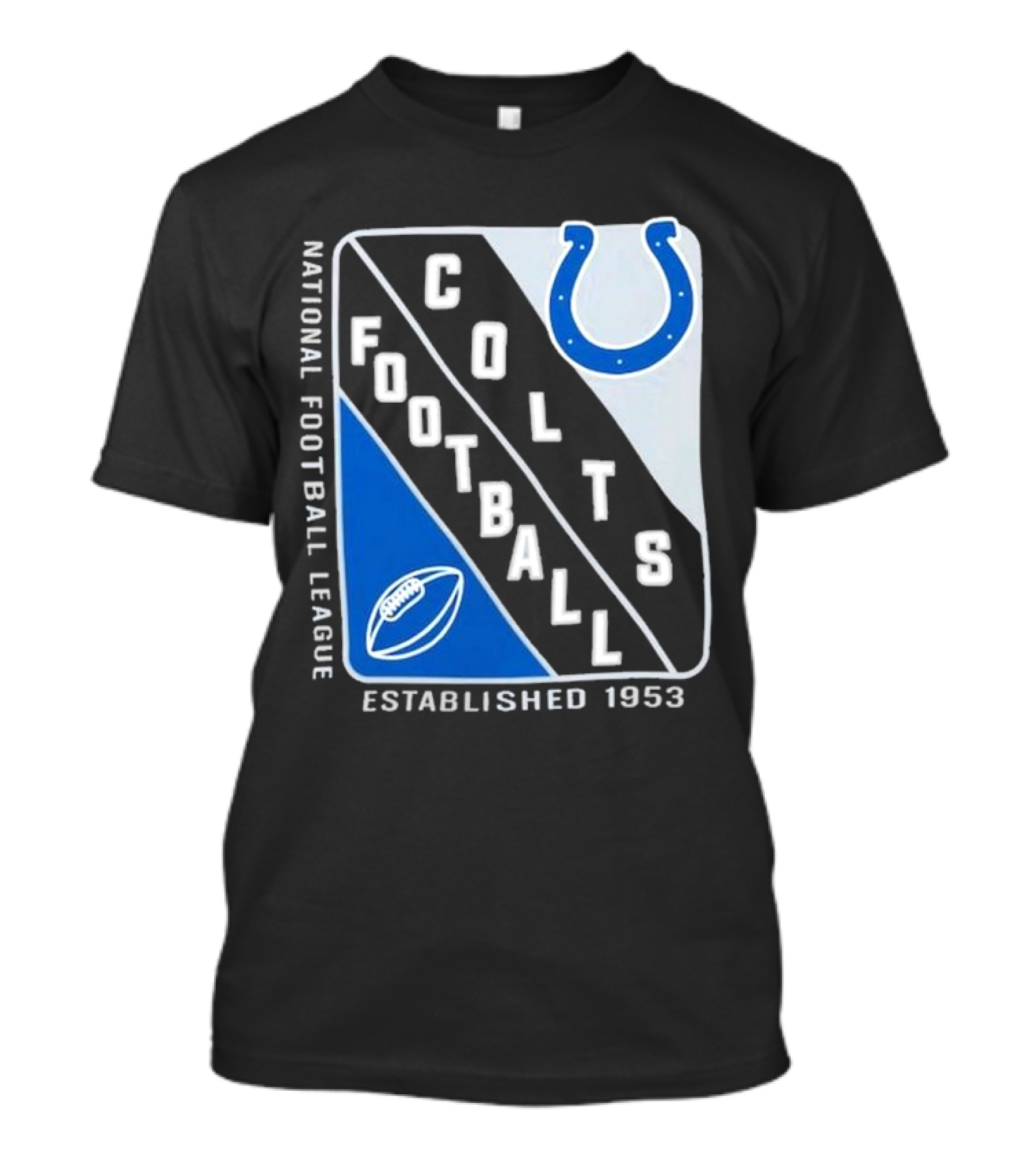 NATIONAL FOOTBALL LEAGUE COLTS FOOTBALL ESTABLISHED 1953 T-Shirt