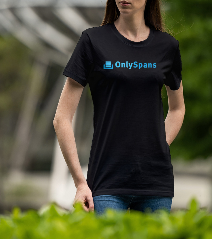 OnlySpans Text T-Shirt