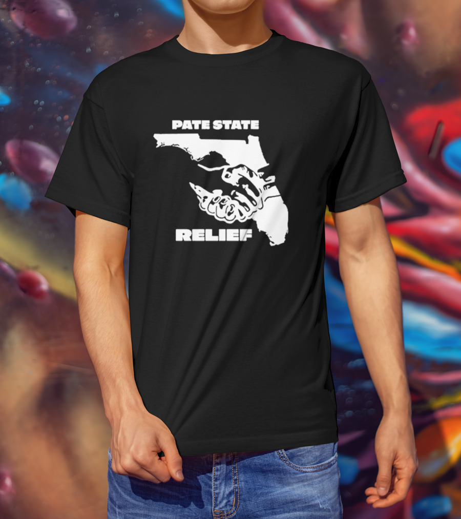 Pate State Florida Relief T-Shirt