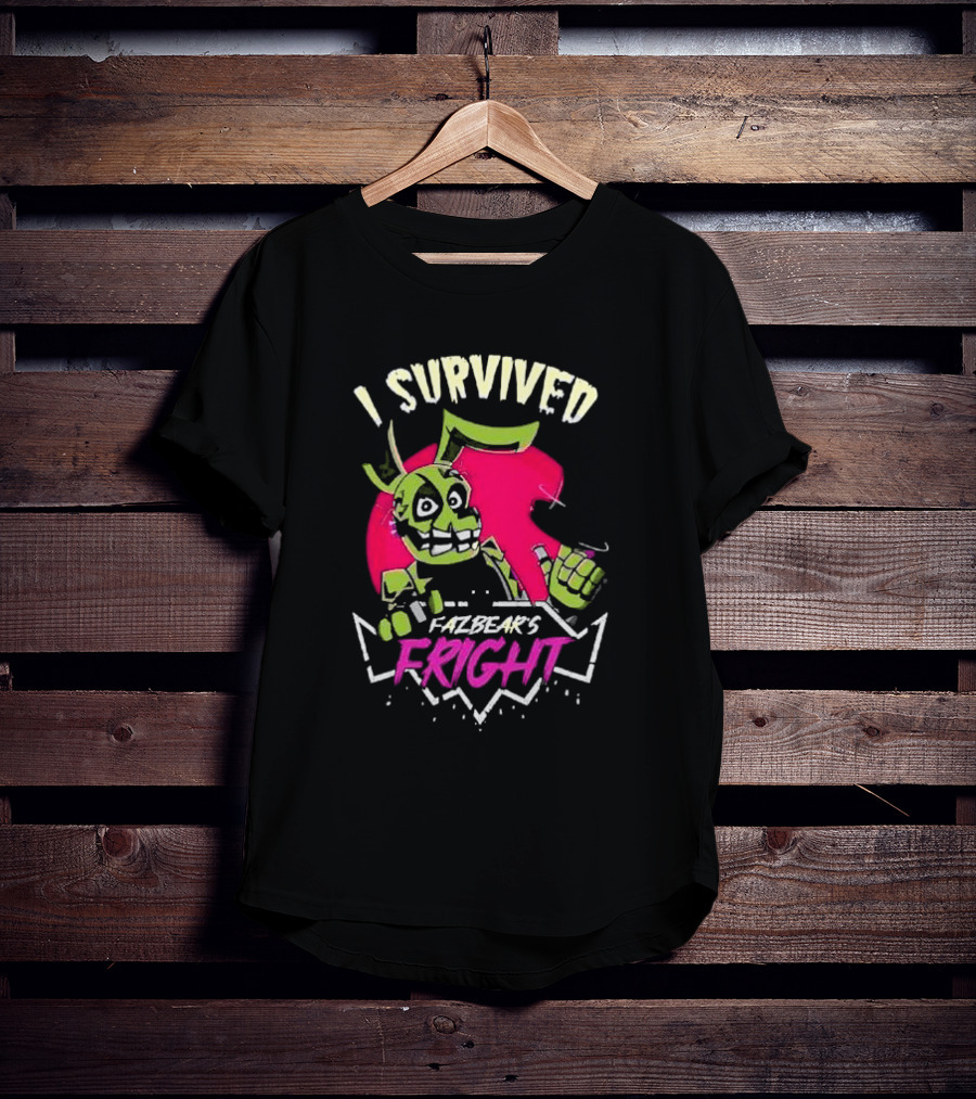 I Survived Fazbear’s Fright Springtrap Bundle T-Shirt
