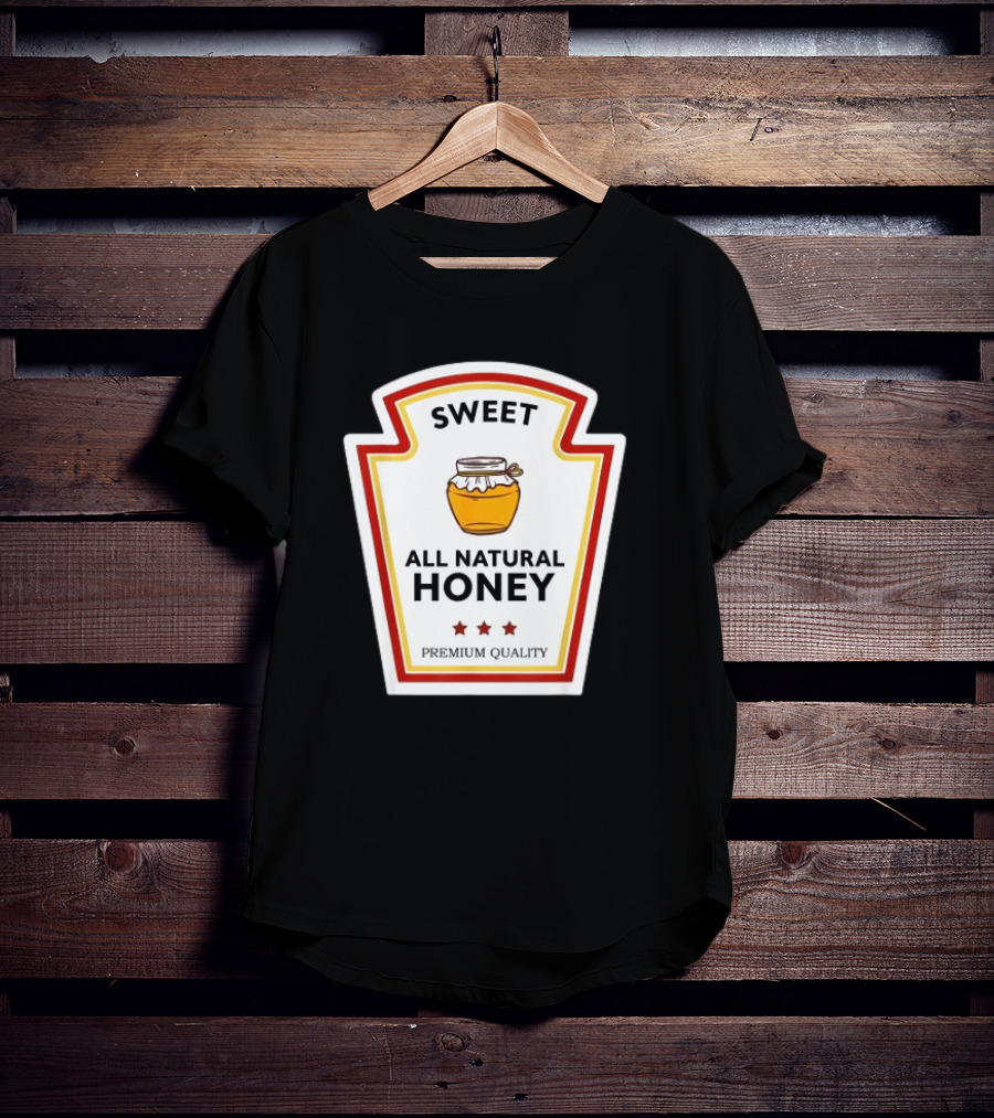 Sweet All Natural Honey Condiment Group Costume T-Shirt
