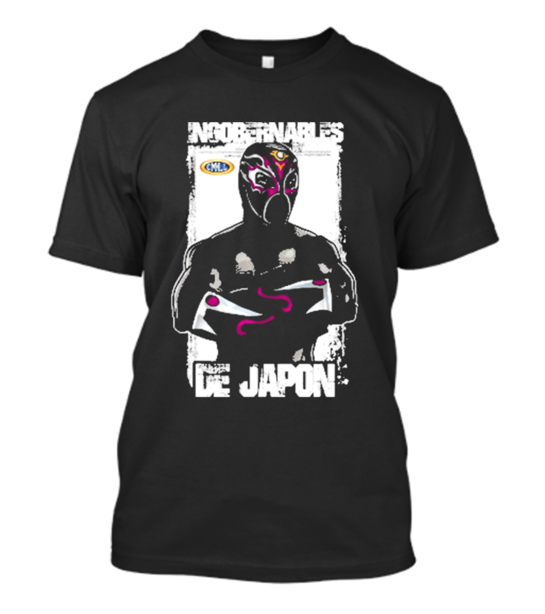 Ingobernables De Japon CMLL Titán Masked Wrestler T-Shirt