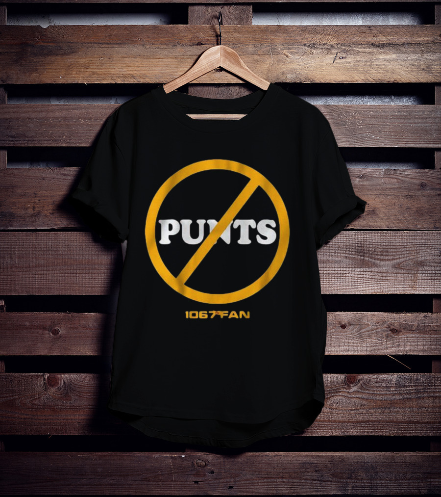 Washington Football 106.7 Fan No Punts T-Shirt